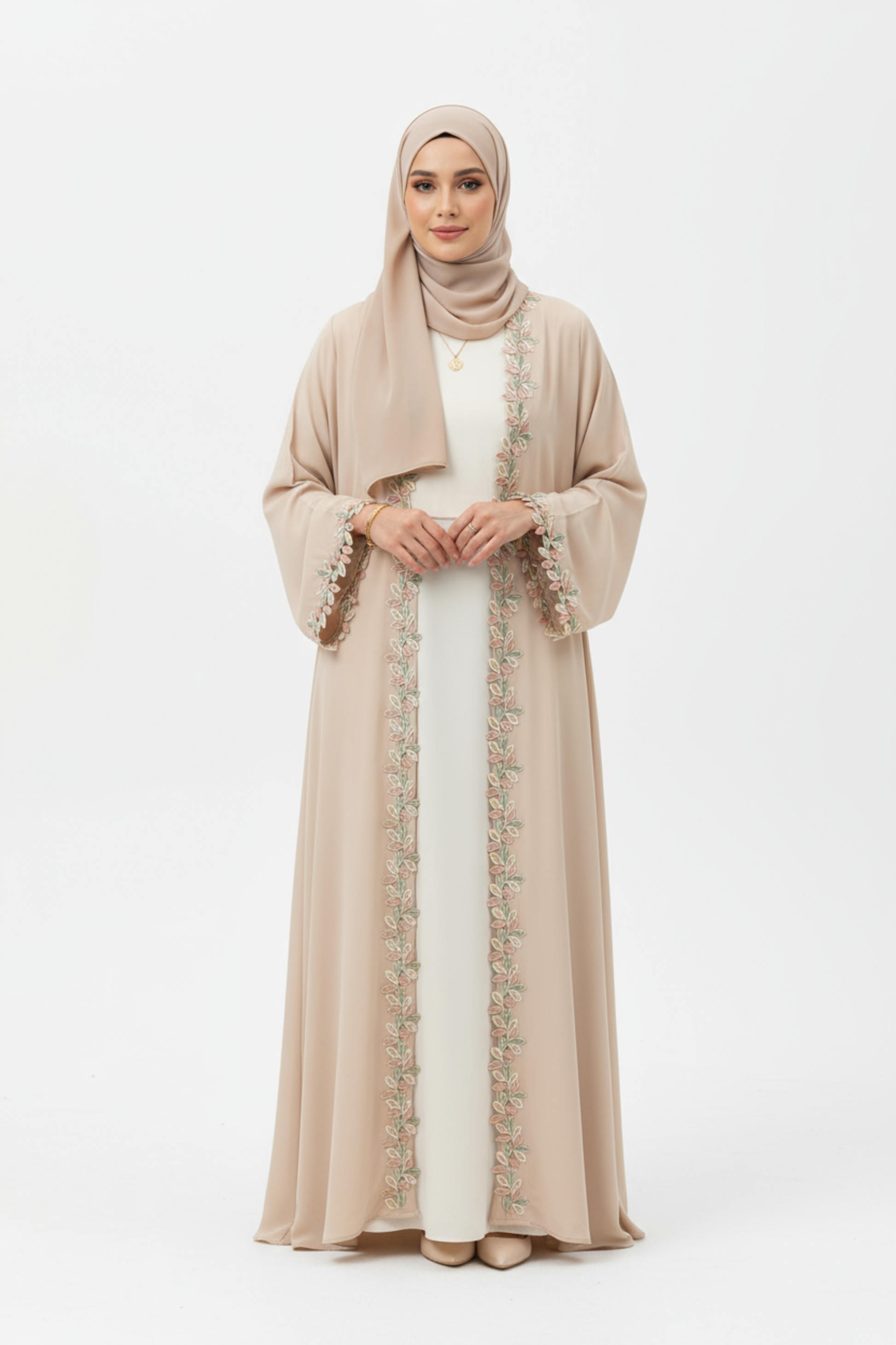 Abaya Samia - Abricot Abaya Store