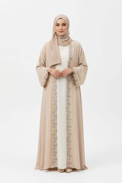 Abaya Samia - Abricot Abaya Store