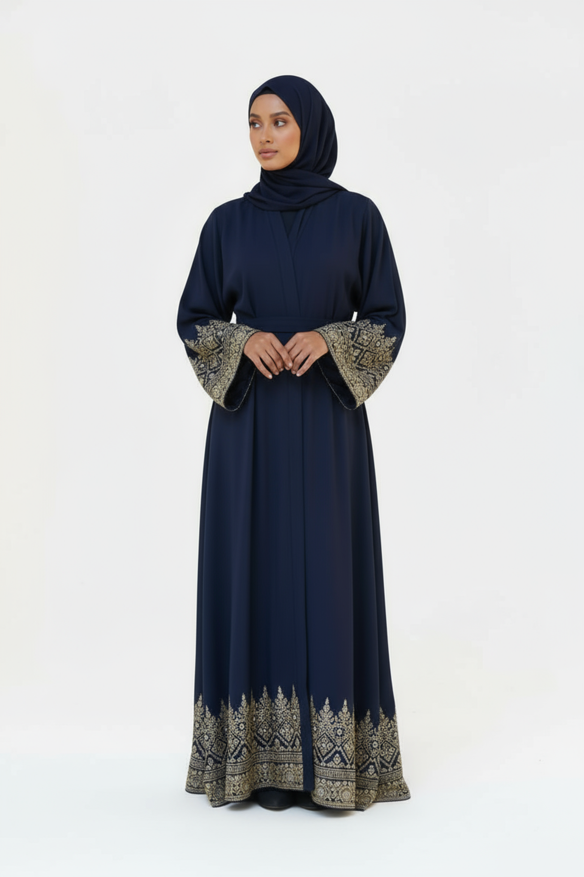 Abaya Fatia - Bleu Abaya Store
