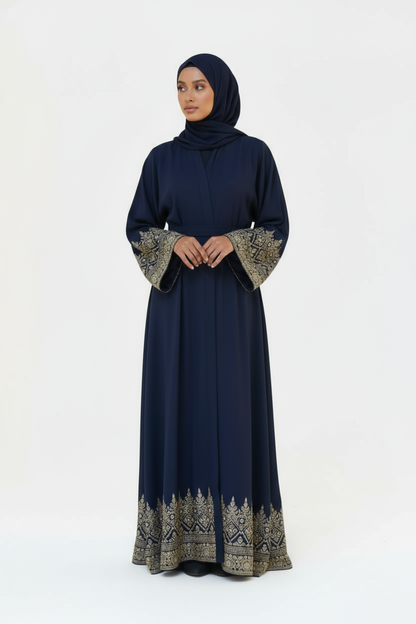 Abaya Fatia - Bleu Abaya Store