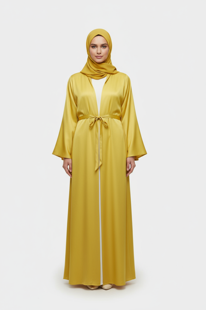 Abaya Yasmine - Jaune Abaya Store